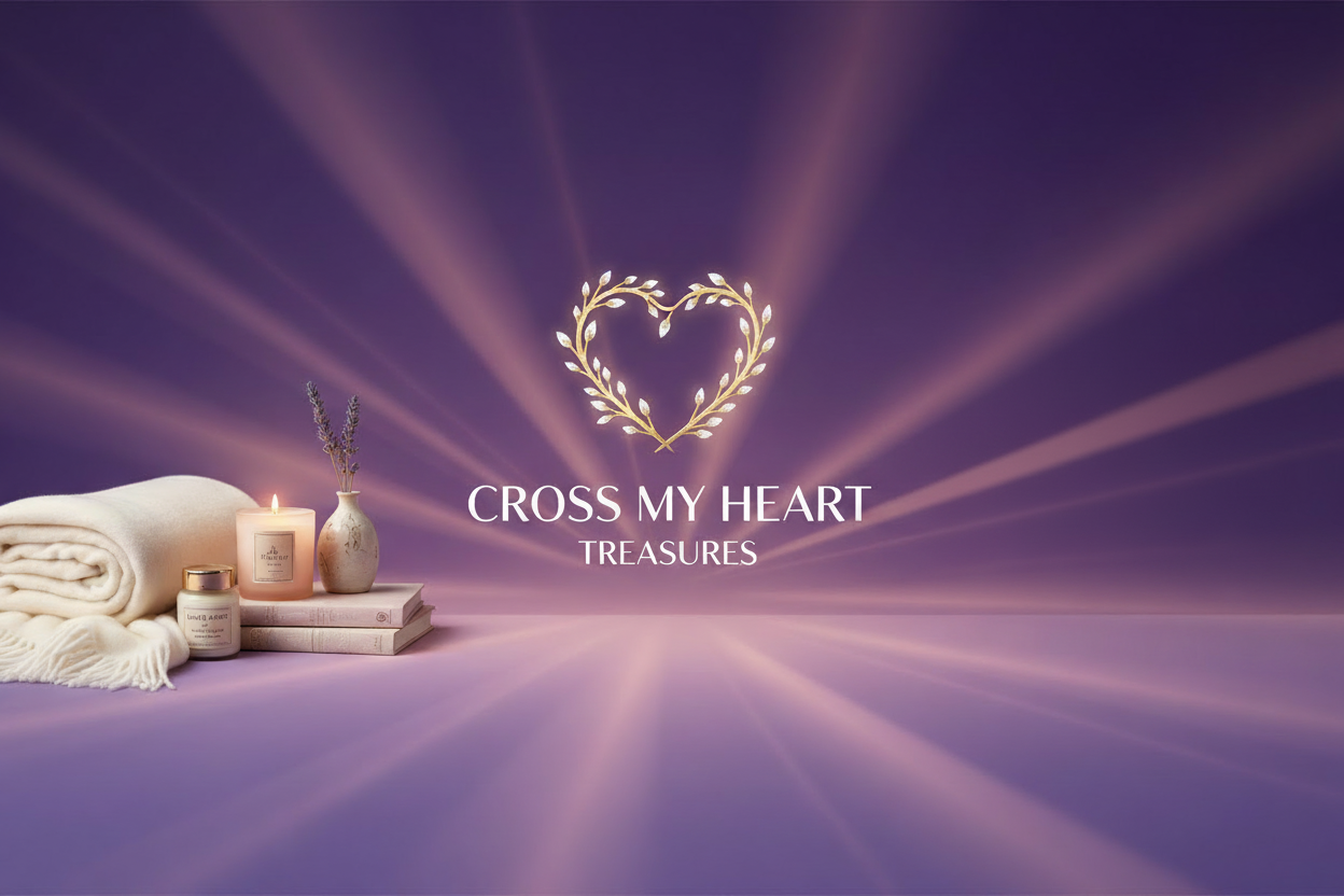 Cross My Heart Treasures Banner